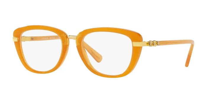 Coach HC6106B Eyeglasses | Size 50 / Amber Gold №5455