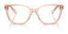 Coach HC6120 Eyeglasses | Size 54 / Transparent Dusty Rose №5668