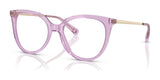 Coach HC6125 Eyeglasses Transparent Amethyst