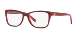 Coach HC6129 Eyeglasses Burgundy Laminate