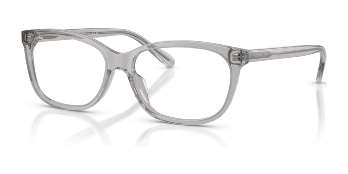 Coach HC6139U Eyeglasses | Size 53 / Transparent Grey №5176