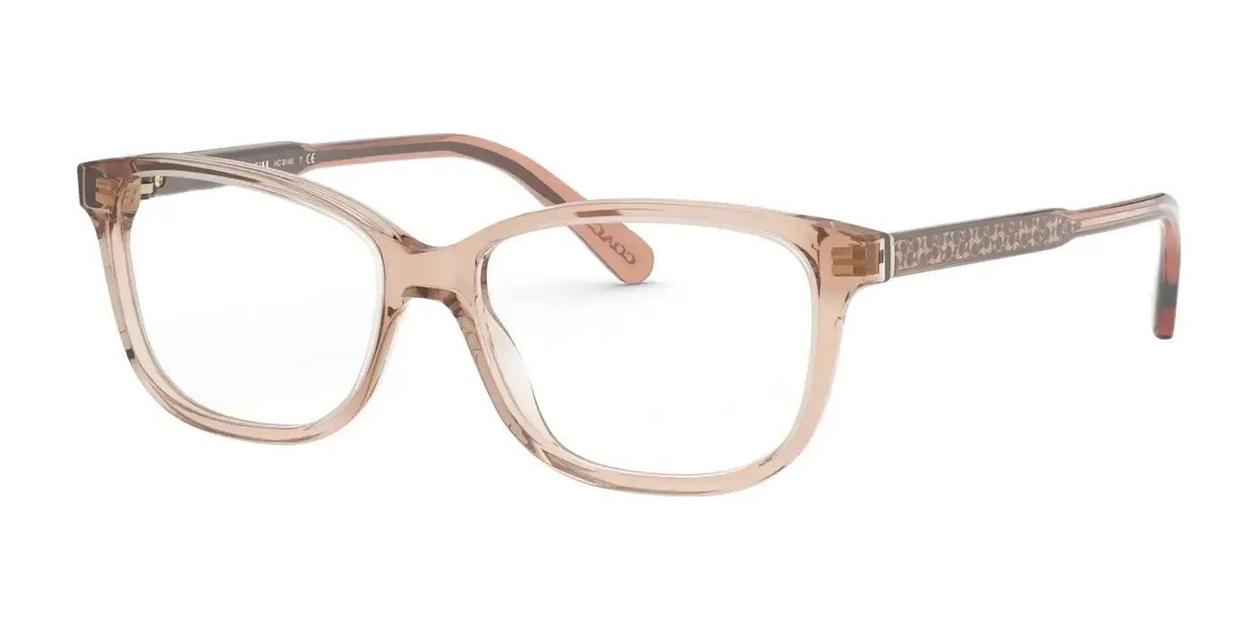 Coach HC6143 Eyeglasses Transparent Peach