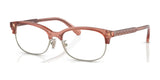 Coach HC6144 Eyeglasses Transparent Amber / Shiny Light Gold