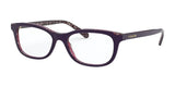 Coach HC6150F Eyeglasses Purple Glitter Signature C