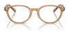 Coach HC6152D Eyeglasses | Size 49 / Transparent Mauve №5677