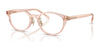 Coach HC6152D Eyeglasses | Size 49 / Transparent Pink №5668
