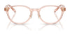 Coach HC6152D Eyeglasses | Size 49 / Transparent Mauve №5677