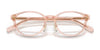 Coach HC6152D Eyeglasses | Size 49 / Transparent Mauve №5677