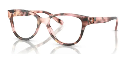 Coach HC6153 Eyeglasses Rose Pearl Tortoise