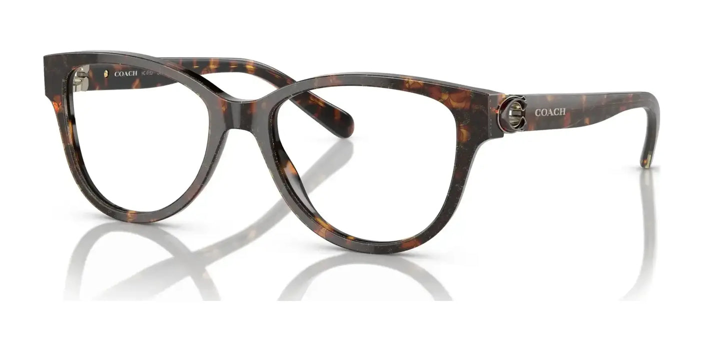 Coach HC6153 Eyeglasses Dark Tortoise Glitter