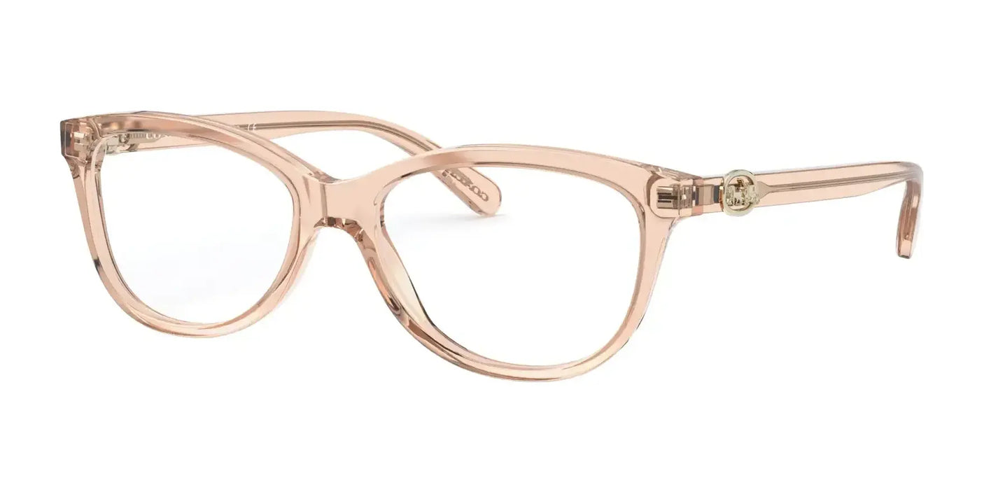 Coach HC6155F Eyeglasses Transparent Peach