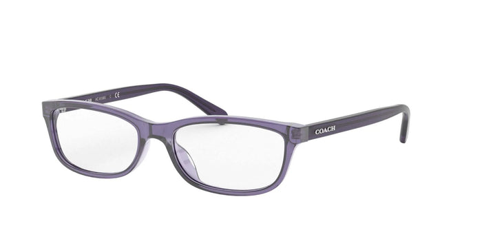 Coach HC6158U Eyeglasses / Transparent Purple №5616 / Size 52