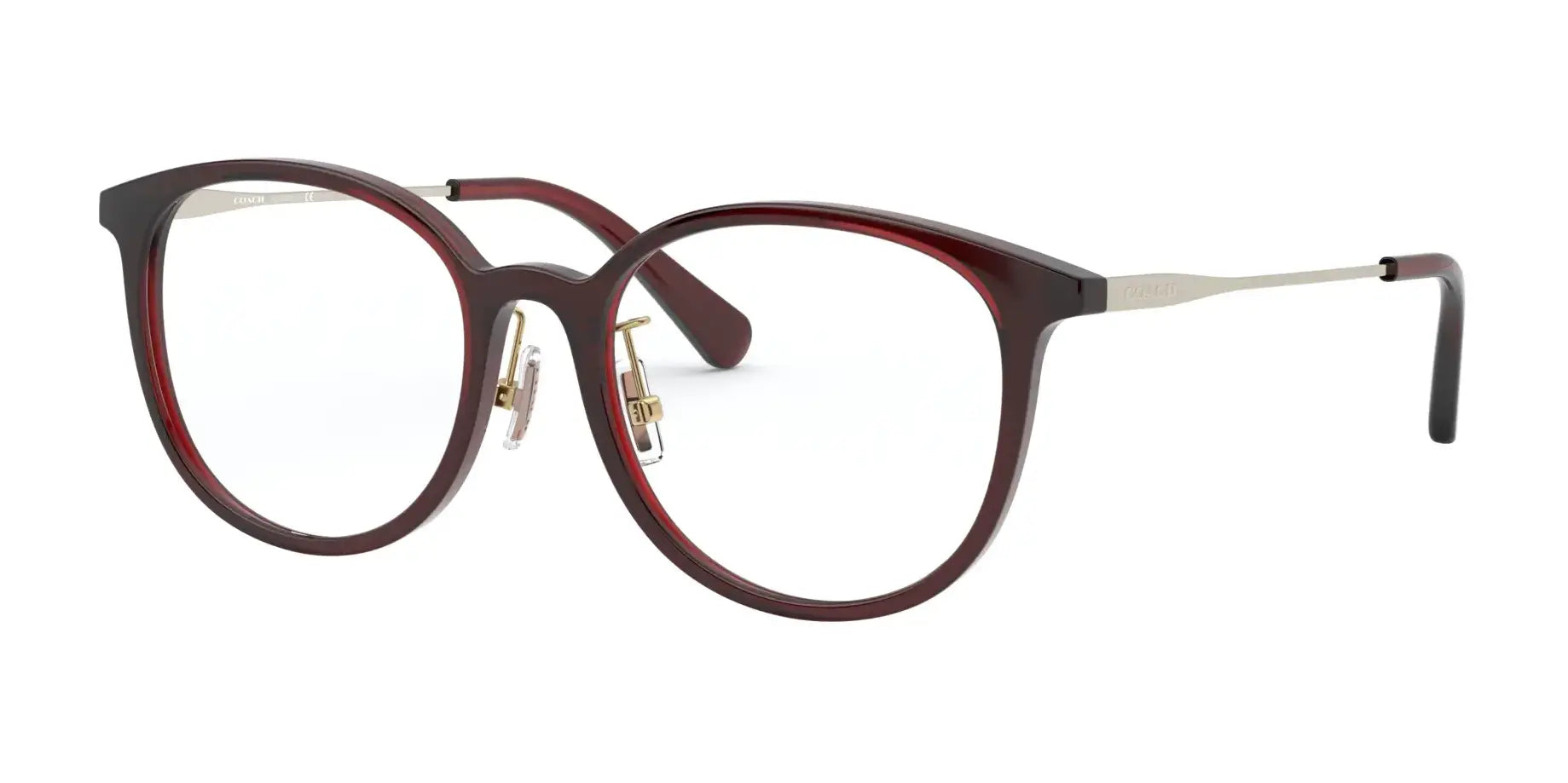 Coach HC6160D Eyeglasses Transparent Dark Burgundy