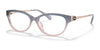 Coach HC6171U Eyeglasses | Size 55 / Shimmer Violet Peach Gradient №5554