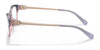 Coach HC6171U Eyeglasses | Size 55 / Shimmer Violet Peach Gradient №5554