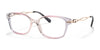 Coach HC6172 Eyeglasses / Gradient Transparent Violet №5641 / Size 52