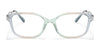 Coach HC6172 Eyeglasses / Gradient Transparent Blue №5642 / Size 52