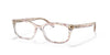 Coach HC6174F Eyeglasses / Transparent Pink Floral Print №5695 / Size 54