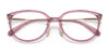 Coach HC6175D Eyeglasses | Size 53 / Transparent Pink №5556