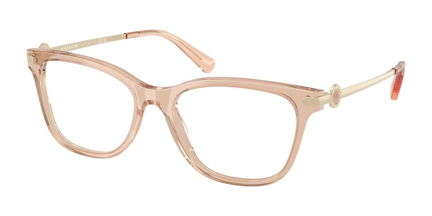 Coach HC6176F Eyeglasses Transparent Champagne