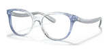 Coach HC6177F Eyeglasses Transparent Blue Ombre