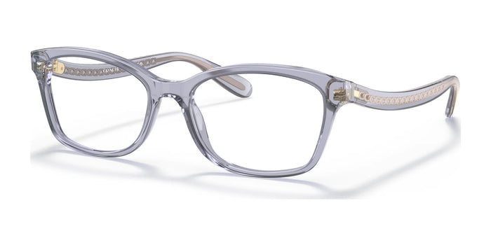 Coach HC6181F Eyeglasses | Size 54 / Transparent Violet №5665