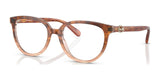 Coach HC6182 Eyeglasses Peach Tortoise Gradient