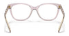 Coach HC6186 Eyeglasses | Size 53 / Transparent Blush №5680