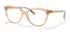 Coach HC6186 Eyeglasses | Size 53 / Transparent Blush №5680