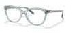 Coach HC6186 Eyeglasses | Size 53 / Transparent Blue №5682