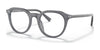 Coach HC6189U Eyeglasses | Size 50 / Matte Transparent Dark Grey №5673