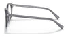 Coach HC6189U Eyeglasses | Size 50 / Matte Transparent Dark Grey №5673