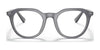Coach HC6189U Eyeglasses | Size 50 / Matte Transparent Dark Grey №5673
