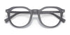 Coach HC6189U Eyeglasses | Size 50 / Matte Transparent Dark Grey №5673