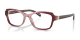 Coach HC6193U Eyeglasses Red Gradient Signature C