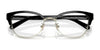 Coach HC6195 Eyeglasses | Size 53 / Shiny Rose Gold Grey Signature C №5710