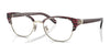 Coach HC6195 Eyeglasses | Size 53 / Shiny Light Gold Red Signature C №5709