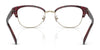 Coach HC6195 Eyeglasses | Size 53 / Shiny Rose Gold Grey Signature C №5710
