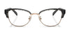 Coach HC6195 Eyeglasses | Size 53 / Shiny Rose Gold Grey Signature C №5710