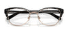 Coach HC6195 Eyeglasses | Size 53 / Shiny Rose Gold Grey Signature C №5710