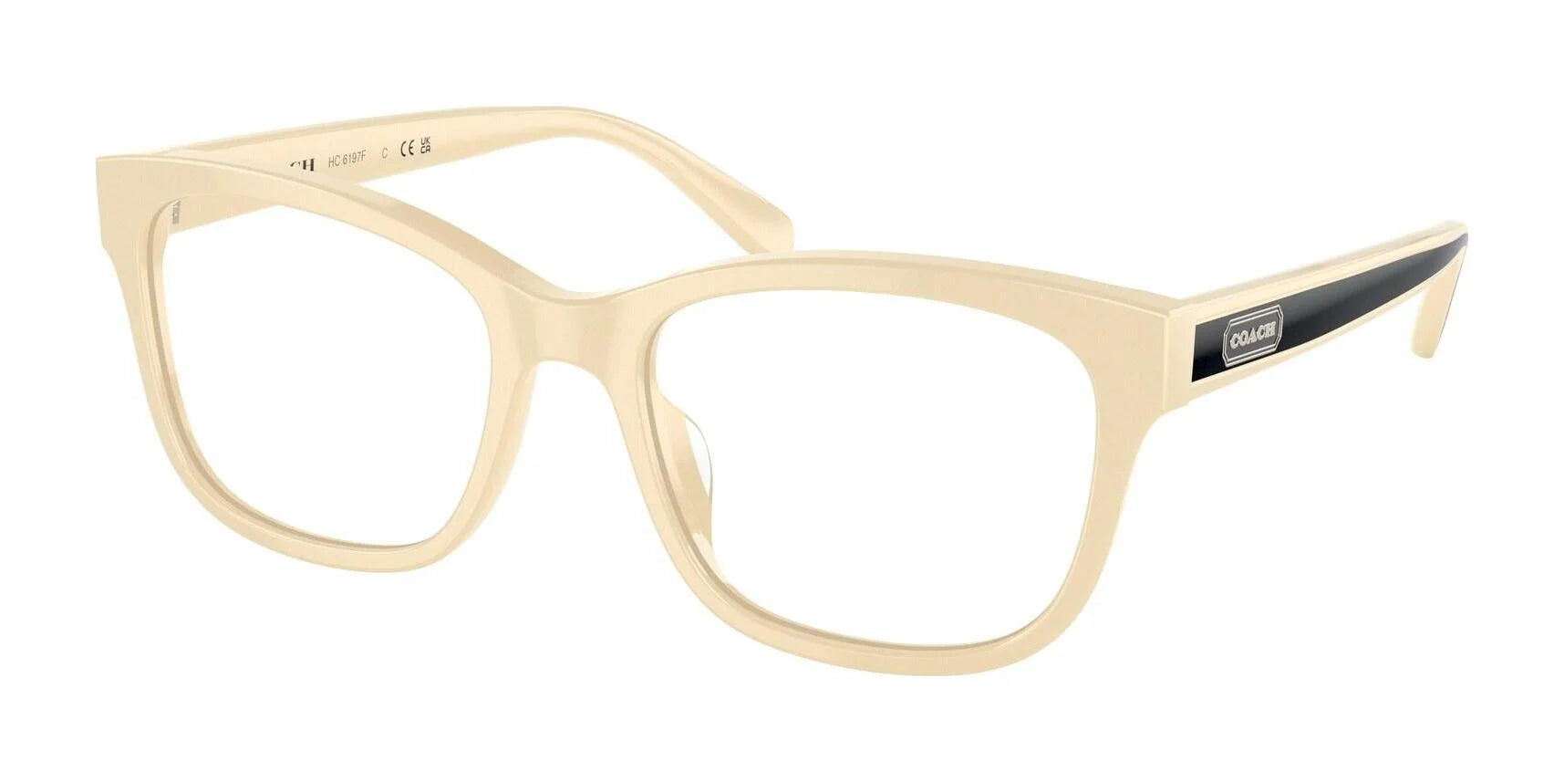 Coach HC6197F Eyeglasses Off White