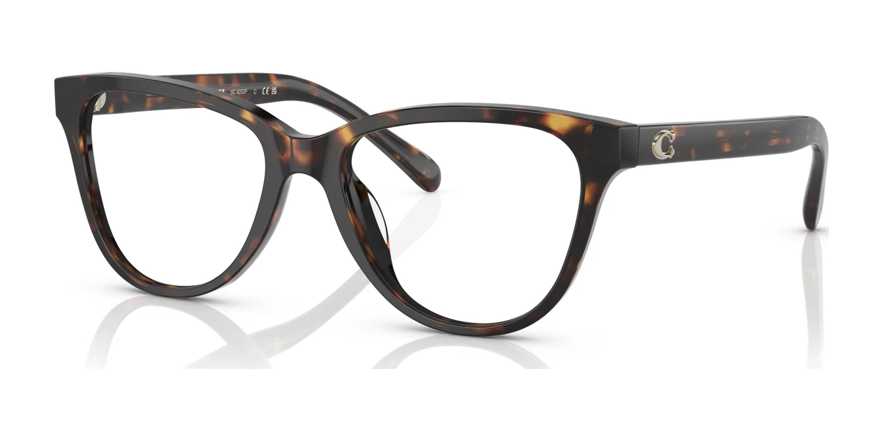 Coach HC6202F Eyeglasses Dark Tortoise