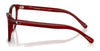 Coach HC6202U Eyeglasses | Size 52 / Transparent Red №5713