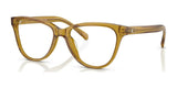 Coach HC6202U Eyeglasses Transparent Honey