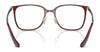 Coach HC6203D Eyeglasses | Size 55 / Transparent Burgundy №5721