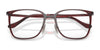 Coach HC6203D Eyeglasses | Size 55 / Transparent Burgundy №5721