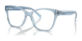 Coach HC6207U Eyeglasses Transparent Blue