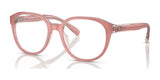 Coach HC6209F Eyeglasses Milky Pink / Transparent Pink