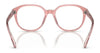 Coach HC6209F Eyeglasses | Size 54 / Milky Pink/Transparent Pink №5743