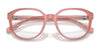 Coach HC6209F Eyeglasses | Size 54 / Milky Pink/Transparent Pink №5743